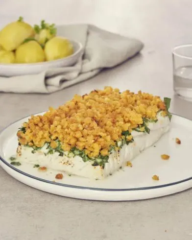 LABUŽNICKÉ RYBÍ FILÉ SE ŠPENÁTEM