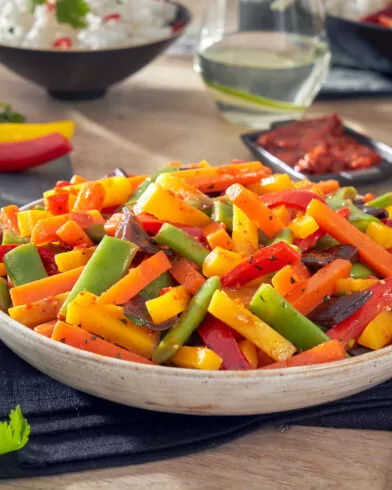 ZELENINA NA PÁNEV WOK