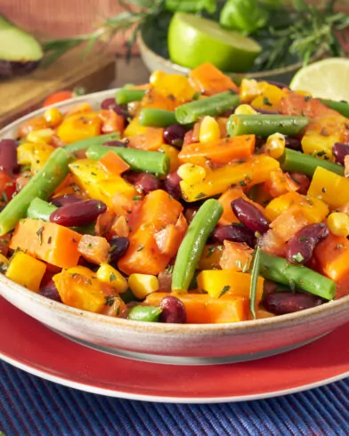 ZELENINA NA PÁNEV NA MEXICKÝ ZPŮSOB