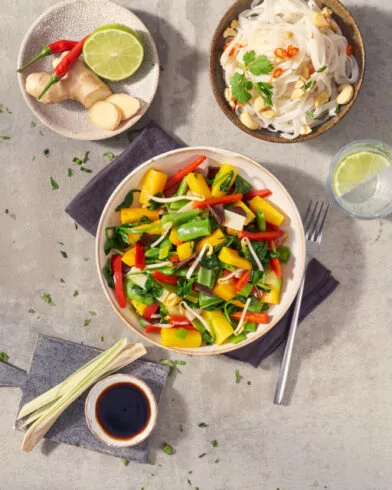 ZELENINA NA PÁNEV NA ASIJSKÝ ZPŮSOB